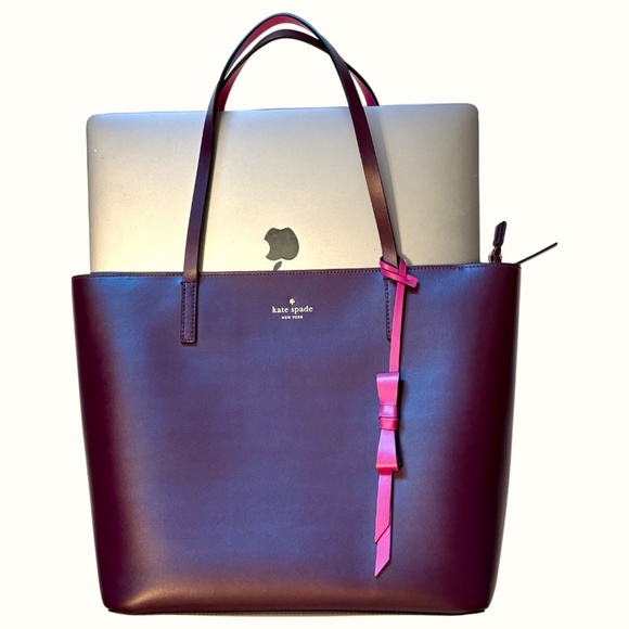 kate spade Lawton Way Rose tote FLAWLESS - Picture 8 of 11
